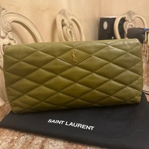 YSL Bag Puffer Clutch